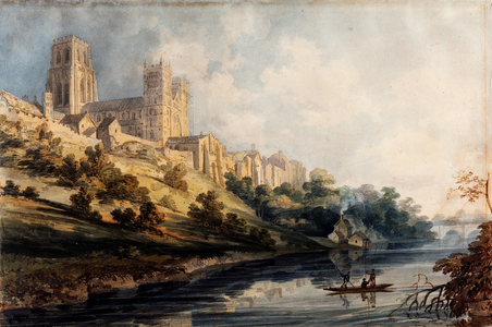 Durham Cathedral, 1795 (watercolour with touches of gum arabic on wove paper)