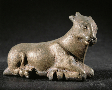 Calf. From Ashkalon, Israel Bronze (bronze)