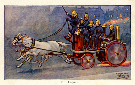 Fire Engine, London, 1911