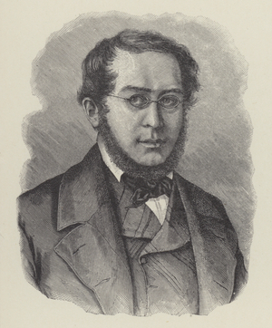 Pierre-Joseph Proudhon, French politician and philosopher (litho)