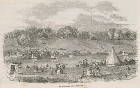 The Highgate Model Yacht Club (engraving)