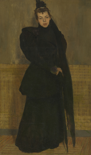 Louise in Mourning, 1894 (oil on canvas)