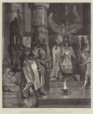 Cleopatra, by H Rider Haggard (engraving)