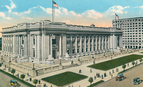 Indianapolis: United States Post Office (colour photo)