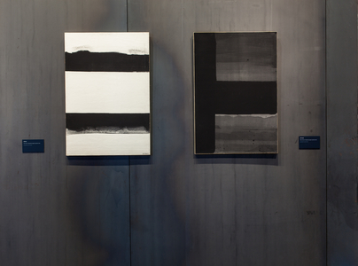 Salle des peintures sur papier, Musée Soulages, Rhodez, 2014 (photo)