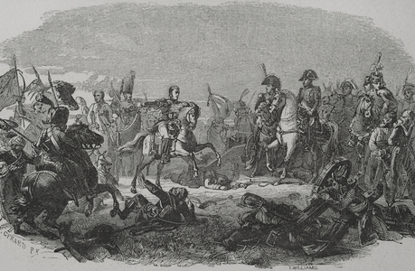 Napoleonic Wars, Battle of Austerlitz, December 2, 1805, 19th century (engraving)