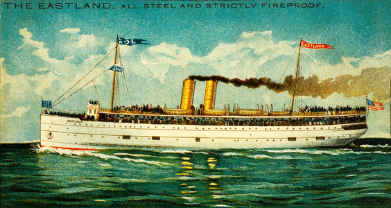 Great Lakes Steamer S.S. Eastland, c. 1908