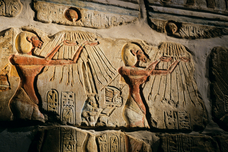 Egypt; Amarna; mm6741; Archaeology; artifact; 18th dynasty; Akhenaten; Amenhotep IV,…, 2001 (photo)
