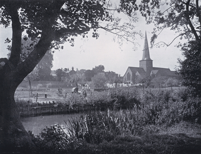Godalming Parish Church (b/w photo)