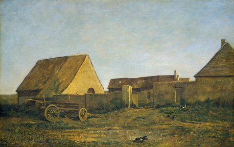 The Farm, 1855 (oil on canvas)