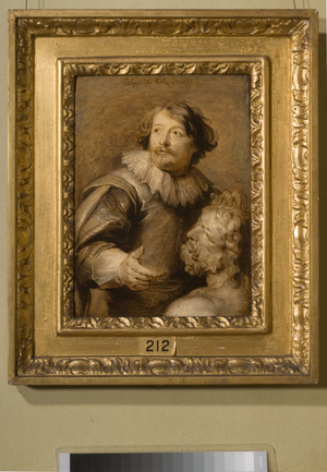 Portrait of Andreas Colyns de Nole (1590-1638), 17th Century (oil on panel)