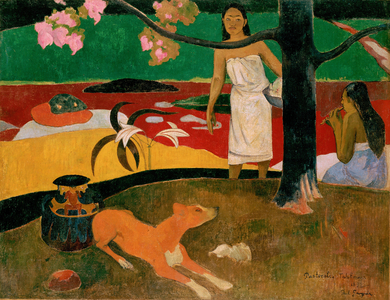 Tahitian Pastorals, 1893 (oil on canvas)