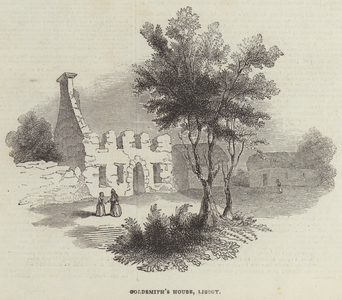 Goldsmith's House, Lissoy (engraving)