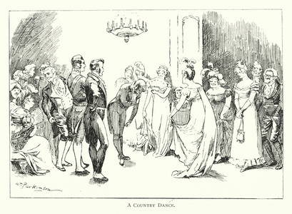 A Country Dance (litho)