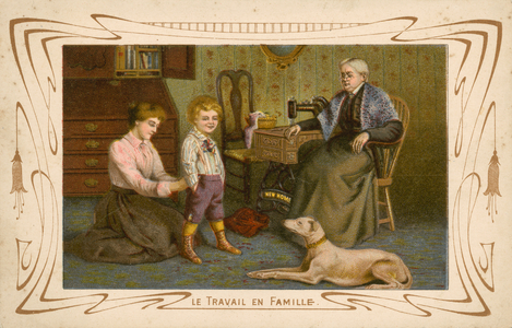Family work (chromolitho)