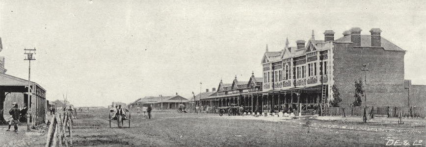 Main Street, Bulawayo (b/w photo)