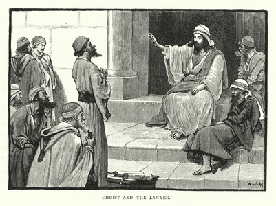 Christ and the Lawyer (engraving)