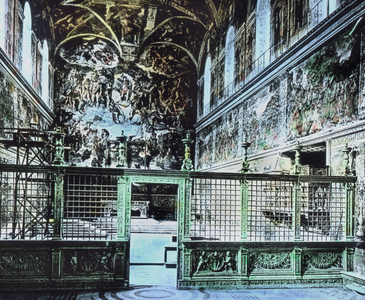 Impression of a pilgrimage to Rome, 1920s