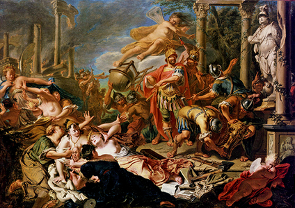 War, 1724 (oil on panel)