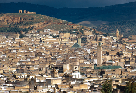 Cityscape of Fez aka Fes Morocco, 1971., 1971 (photo)