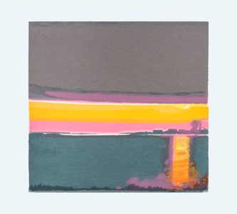 Dusk, UK, 2008 (screen print)