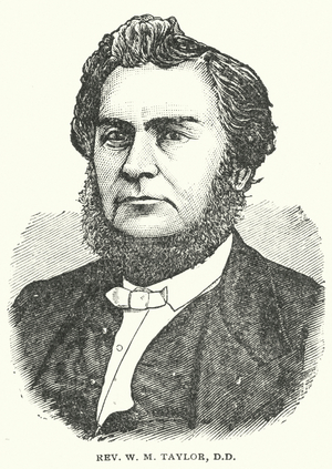 New York: Rev WM Taylor, DD (engraving)