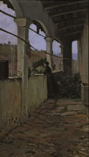 Rainy afternoon, 1889 (oil painting)
