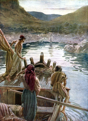 Jesus appears to the disciples  at the sea of Galilee - Bible