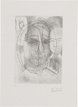 Man, Woman and Child, 1968 (paper)