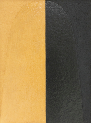 Cellotex, 1973 (acrylics and vinavil on cellotex)