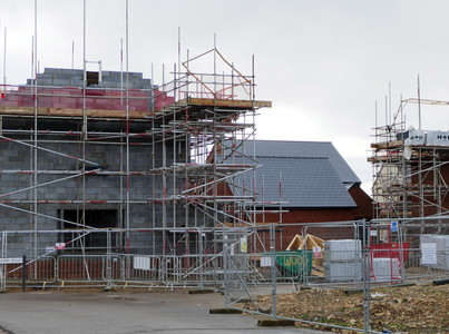 Housing construction in the United Kingdom against a background of a collapse in house buying 2017, 2017