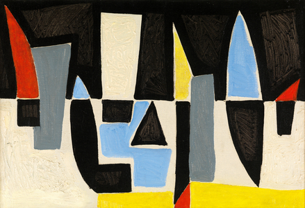 Composition, c.1952 (oil on canvas)