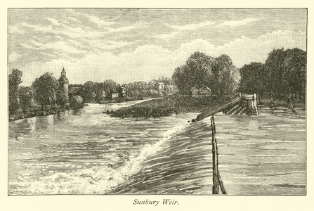 Sunbury Weir (engraving)