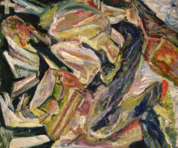 Homme Assis, c.1920-29 (oil on canvas)