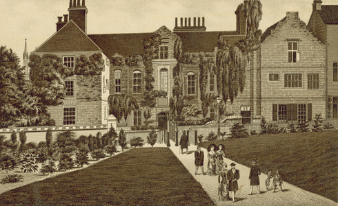 The Restoration House, Rochester (litho)