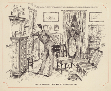 And the handsome ones are so insufferably vain (litho)