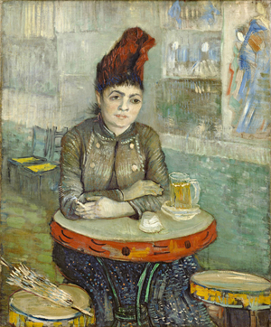 Woman in the 'Cafe Tambourin', 1887 (oil on canvas)