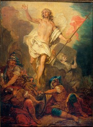 The Resurrection of Christ, ca. 1730 (oil)