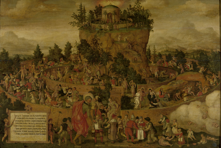 The Tabula of Cebes or The Journey of Human Life, 1573 (oil on panel)