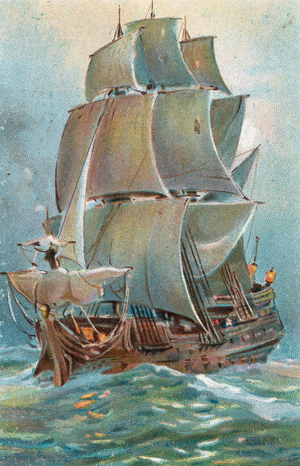 The Prince George (chromolitho)