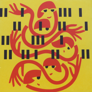 Untitled, 1970 (acrylic on board)