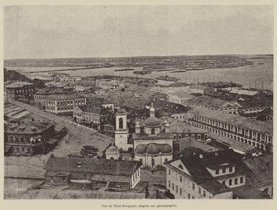 Vue de Nijni-Novgorod (engraving)