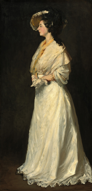 Young Woman in White, 1904 (oil on canvas)