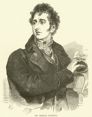 Sir Francis Burdett (engraving)