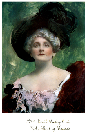 Mrs Cecil Raleigh as Lady Aline Redwood
