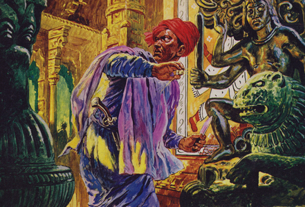 The Orloff diamond (colour litho)
