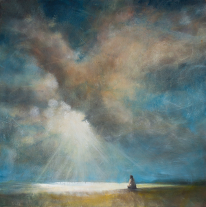 Dance of the Clouds and Breezes V, 2019 (oil painting)