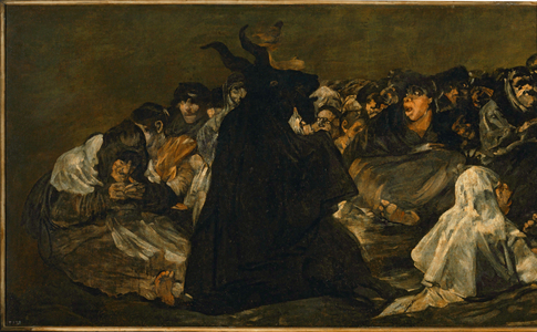 Witches' Sabbath … (painting on canvas)