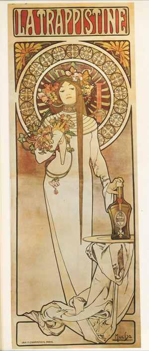 Alphonse Mucha: La Trappistine … (litho)