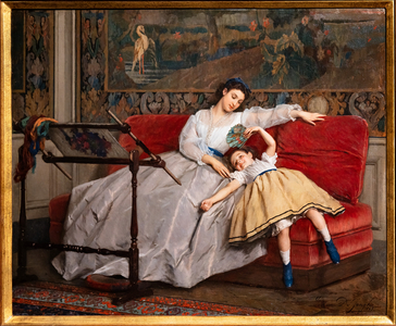 Joys of Motherhood, 1865 (oil on canvas)